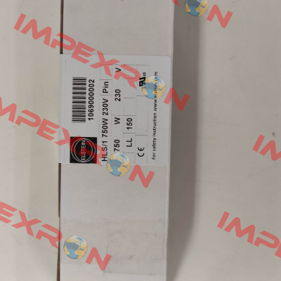HLS/1 (= HLS) 750 W 230 V Elstein