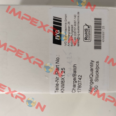 KNM8X1,25 Camloc