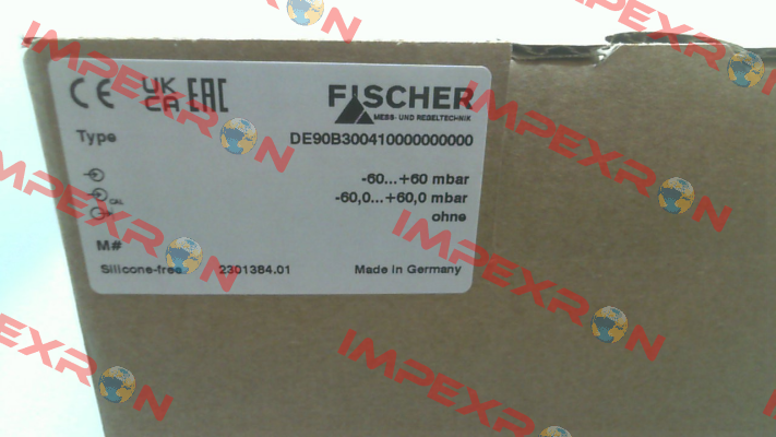 DE90B300410000000000 FISCHER Mess-und Regeltechnik