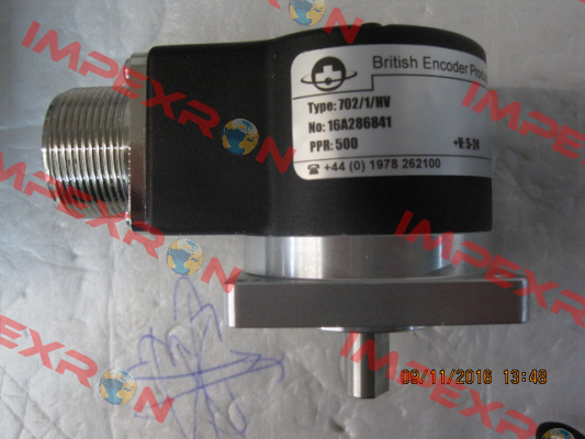 702/1-S-G-0500-R-HV-1-SX(S)-ST-IP65 British Encoder