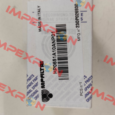 8HP0651A10ANP01 / HP-065-1-A10-A-N-P01 MP Filtri