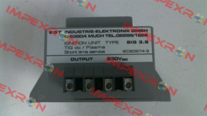 SIG 3.8 EGT Industrie elektronik